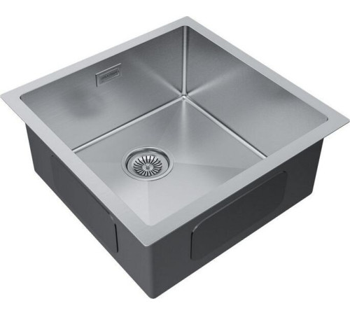 Кухонная мойка Paulmark Gerberg 44 UNI PM254444-BS стальной/брашированная сталь