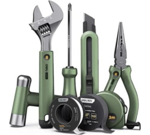 Набор домашнего мастера Deli EHT0008L 8 предметов