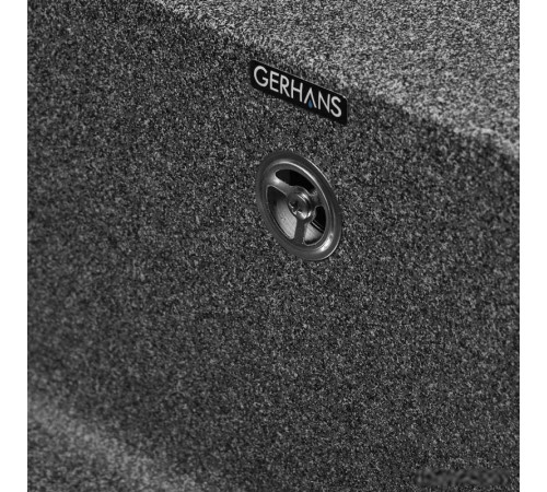 Кухонная мойка Gerhans В19 графит