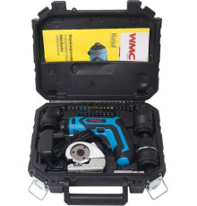 Электроотвертка WMC Tools 1036 с 1-им АКБ, кейс, набор оснастки