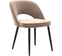 Стул Памир Новара F08 бежевый/черная опора