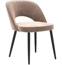 Стул Памир Новара F08 бежевый/черная опора