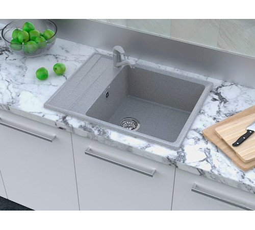 Кухонная мойка GranFest GF-LV-660L серый