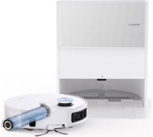 Робот-пылесос Dreame Robot Vacuum Aqua10 Ultra Roller Complete White RLH71DE-1 евровилка, белый