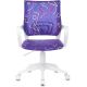 Компьютерное кресло Бюрократ Burokids 1W 1920838 фиолетовый Sticks 08/пластик белый