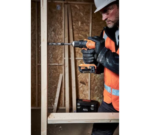 Дрель-шуруповерт AEG Powertools BS 18G4-202C 4935478630 с 2-мя АКБ, кейс