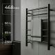 Полотенцесушитель Wellerein LD0109 50x60, черный