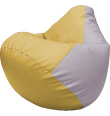 Кресло-мешок Flagman Груша Макси Г2.3-0825 охра/сиреневый