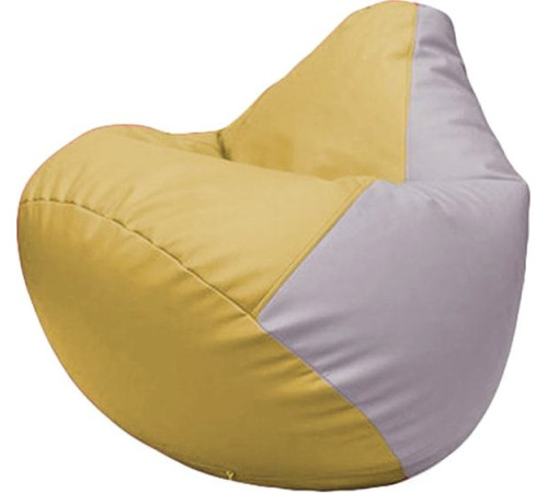 Кресло-мешок Flagman Груша Макси Г2.3-0825 охра/сиреневый