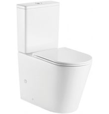 Унитаз напольный WeltWasser Salzbach 001 XL GL-WT белый глянец
