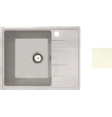 Кухонная мойка БелЭворс Mila L белый, без сифона