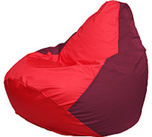 Кресло-мешок Flagman Груша Медиум XL Г1.1-180 красный/бордовый