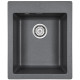 Кухонная мойка Paulmark Kante 40 PM104249-DG темно-серый/графит