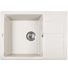 Кухонная мойка ZorG Apollo 65 белый камень