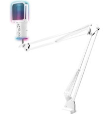 Проводной микрофон Ritmix RDM-278 USB Gaming белый