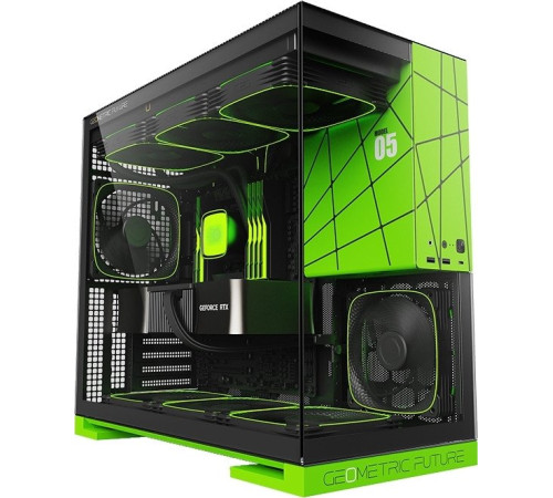 Корпус Geometric Future Model 5 5FAN NV Style Limited Edition