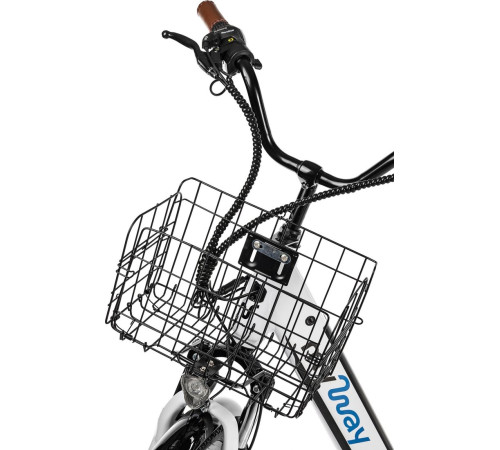 Электровелосипед MyWay Road 2.0 250 26 15, белый матовый