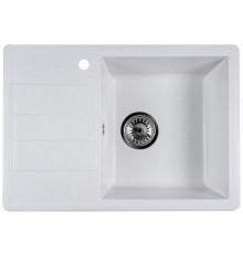 Кухонная мойка Marblan Recta R бежевый, с сифоном