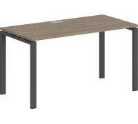 Стол Norden 140x70x75 SG.205.OD.63.AN антрацит/дуб темный