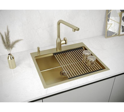 Кухонная мойка Paulmark Kroner-Pro 59 PM705951-BG