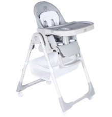 Высокий стульчик Sweet Baby City светло-серый