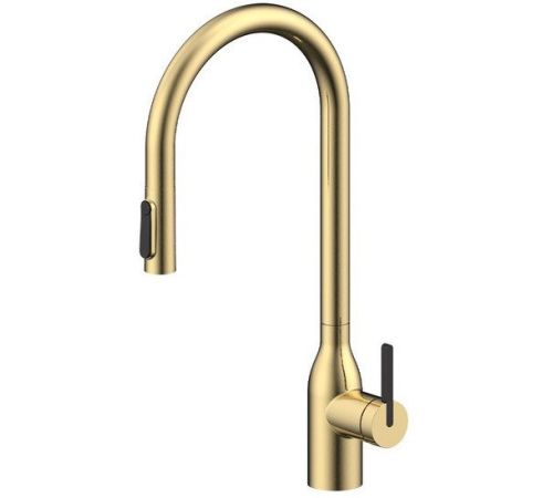 Смеситель Paulmark Iniversal Un213880-LG золото/светлое брашированное золото