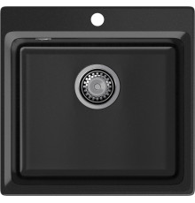 Кухонная мойка GranFest GF-LV-510 черный