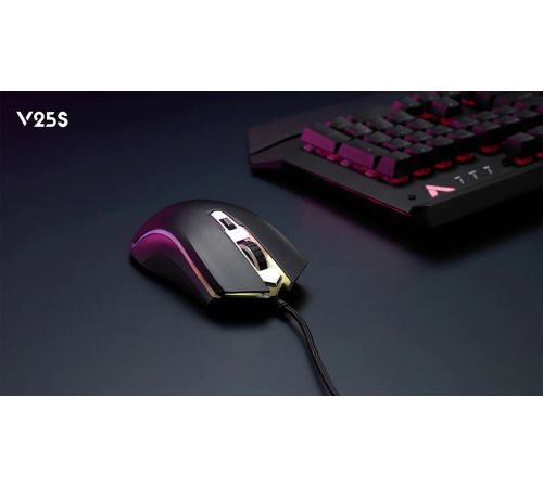 Игровая мышь Rapoo V25S 2022 черный