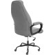 Офисное кресло TetChair Boss metalBL велюр, серый, 29
