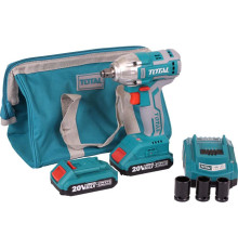 Гайковерт Total TIWLI2001 с 2-мя АКБ, сумка