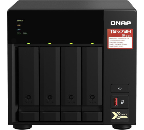 Сетевой накопитель QNAP TS-473A-8G