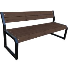 Скамейка M-Group Модерн 40 18190420 без покрытия, 2м