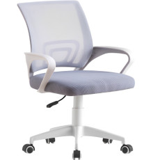 Кресло Mio Tesoro Виола серый/белый