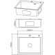 Кухонная мойка Diadonna S6050B