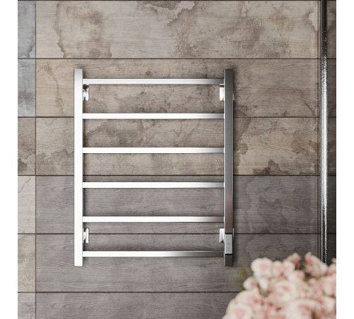 Полотенцесушитель Roxen Square BK-109S-6T 11050-5365C хром