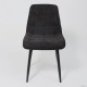 Стул AksHome Caris черный микровелюр CD2302-29/черный