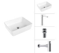 Умывальник Lauter 21674 + Moon 21СK81691C + сифон 21635CH + дон.клапан 21190CH хром