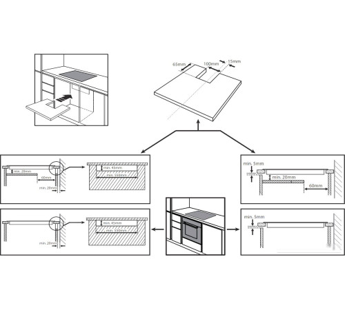 Варочная панель Whirlpool SMP 658C/BT/IXL