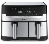 Аэрогриль аэрофритюрница Tefal Dual Easy Fry & Grill EY905D10