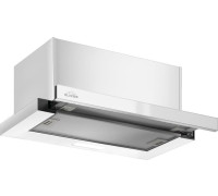 Кухонная вытяжка Elikor Slide 60П-1000 229461 белый/стекло белое