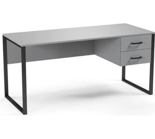 Стол Soma Slava 160x66 серый/черный
