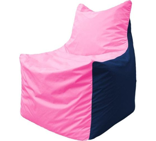 Кресло-мешок Flagman Фокс Ф2.1-192 розовый/тёмно-синий