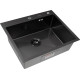 Кухонная мойка ARFEKA Eco AR 600*500 Black PVD Nano Decor Volcanic Rock