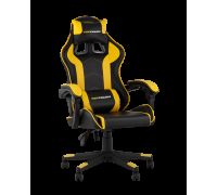 Игровое геймерское кресло TopChairs Shadow GF-8079 черно-желтый