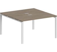 Стол Norden 140x143.8x75 SG.245.OD.63.WH белый/дуб темный