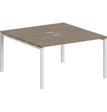 Стол Norden 140x143.8x75 SG.245.OD.63.WH белый/дуб темный