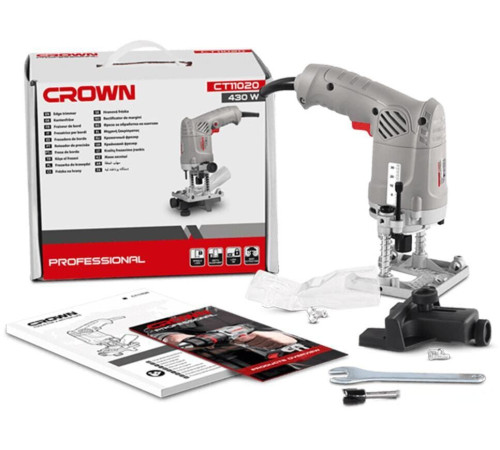 Кромочно-петельный фрезер Crown CT11020