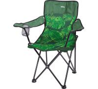 Кресло Nika Премиум ПСП5/2 тропические листья на темном