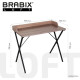 Стол для ноутбука Brabix Loft Cd-008 641863 дуб мореный