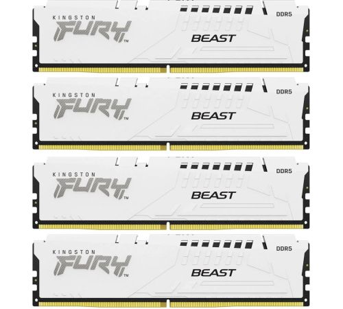 Оперативная память Kingston FURY Beast 4x16ГБ DDR5 6000 МГц KF560C40BWK4-64